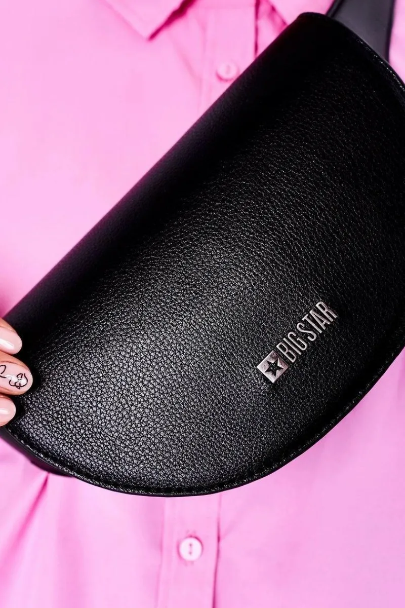 Big Star Shoes Skórzana Nerka Big Star HH574075 Czarna