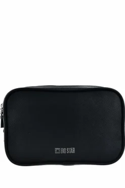 Torebki Klasyczne|Listonoszki>Big Star Shoes Skórzana Torebka Listonoszka Big Star LL574111 Czarna