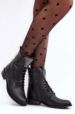 Botki Sznurowane|Botki Płaskie><noscript><img width=