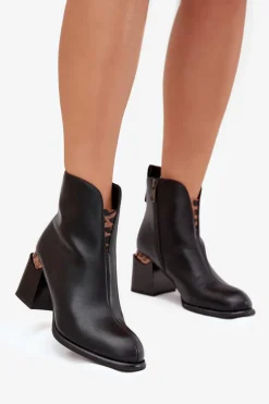 Botki Ocieplane|Czarne Botki><noscript><img width=