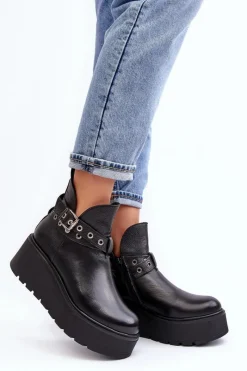 Botki Skórzane|Botki Na Koturnie><noscript><img width=