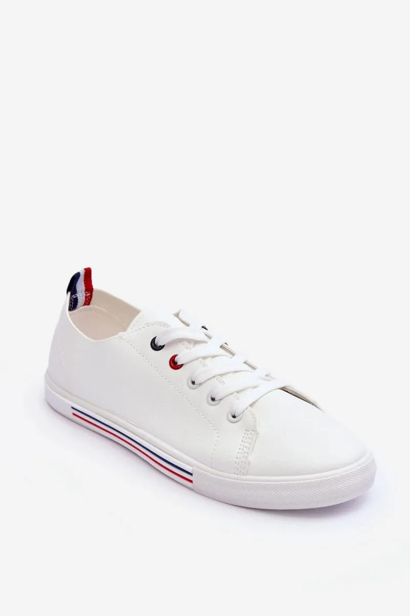 Skórzane Buty Sportowe Damskie Białe Mossaia Damskie Buty Sportowe Na Platformie|Sneakersy Damskie