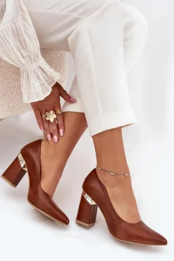 Czółenka Na Słupku|Czółenka Klasyczne><noscript><img width=