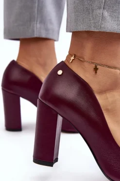 Czółenka Na Słupku|Czółenka Klasyczne><noscript><img width=