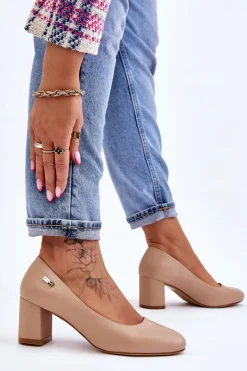 Czółenka Na Słupku|Czółenka Klasyczne><noscript><img width=