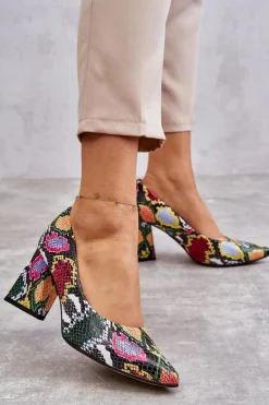 Czółenka Na Słupku|Czółenka Klasyczne><noscript><img width=