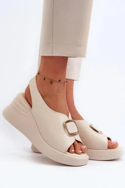 Sandały Na Koturnie><noscript><img width=