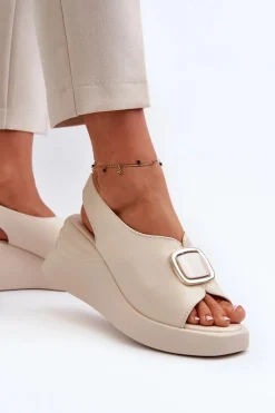 Sandały Na Koturnie><noscript><img width=