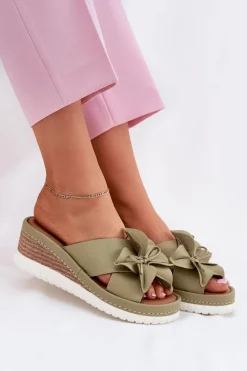 Klapki Na Koturnie|Klapki Damskie Klasyczne><noscript><img width=