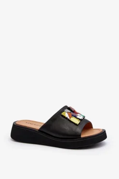 Klapki Na Platformie|Klapki Damskie Klasyczne><noscript><img width=