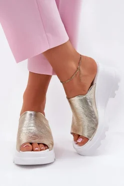 Klapki Na Koturnie|Klapki Damskie Klasyczne><noscript><img width=