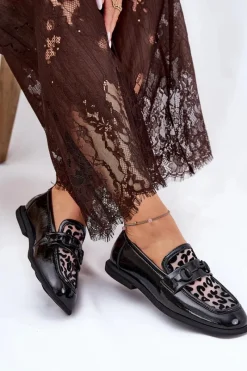 Loafersy Damskie|Mokasyny Płaskie><noscript><img width=