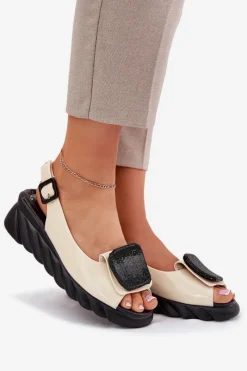 Sandały Na Koturnie><noscript><img width=