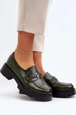 Loafersy Damskie|Mokasyny Płaskie><noscript><img width=