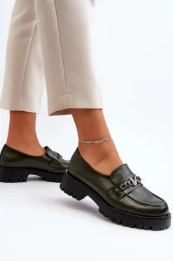 Loafersy Damskie|Mokasyny Płaskie><noscript><img width=