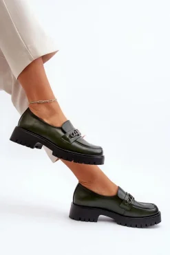 Loafersy Damskie|Mokasyny Płaskie><noscript><img width=