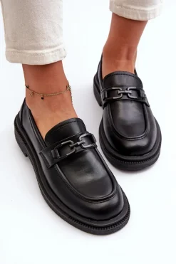 Loafersy Damskie|Mokasyny Damskie Skórzane><noscript><img width=