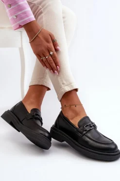 Loafersy Damskie|Mokasyny Damskie Skórzane><noscript><img width=
