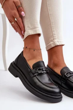 Loafersy Damskie|Mokasyny Damskie Skórzane><noscript><img width=