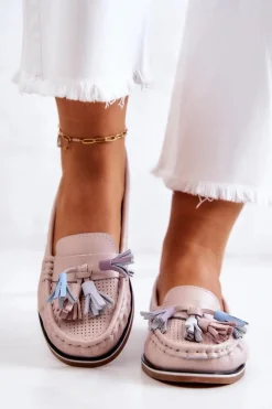 Loafersy Damskie|Mokasyny Płaskie><noscript><img width=