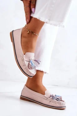 Loafersy Damskie|Mokasyny Płaskie><noscript><img width=