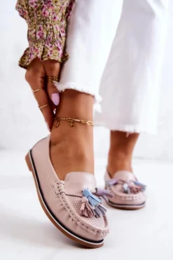 Loafersy Damskie|Mokasyny Płaskie><noscript><img width=