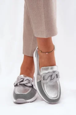 Mokasyny Damskie Skórzane|Mokasyny Na Platformie><noscript><img width=