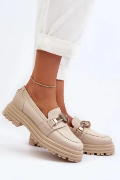 Loafersy Damskie|Mokasyny Płaskie><noscript><img width=