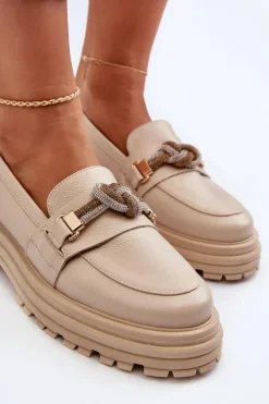 Loafersy Damskie|Mokasyny Płaskie><noscript><img width=