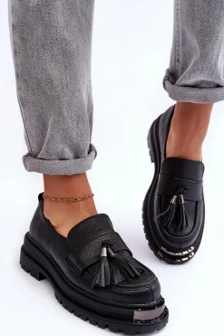 Mokasyny Na Platformie><noscript><img width=