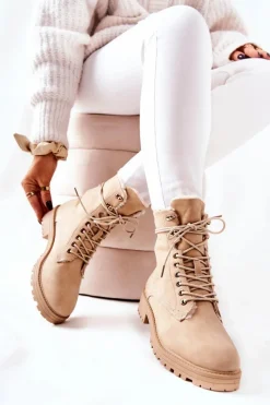 Botki Sznurowane|Botki Zimowe Damskie><noscript><img width=