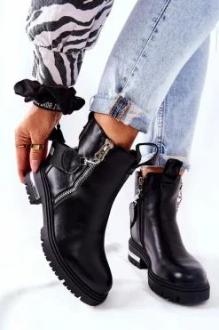 Czarne Botki|Brązowe I Beżowe Botki><noscript><img width=