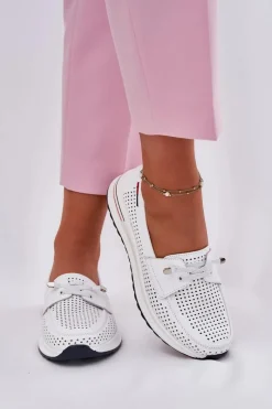 Półbuty Skórzane><noscript><img width=