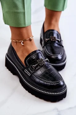 Mokasyny Damskie Skórzane><noscript><img width=