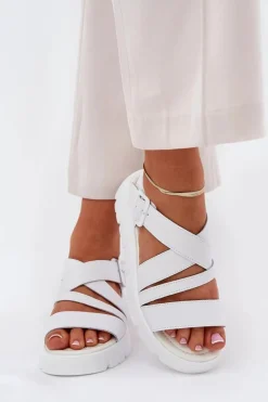 Sandały Na Koturnie|Sandały Płaskie><noscript><img width=