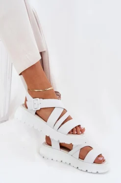 Sandały Na Koturnie|Sandały Płaskie><noscript><img width=