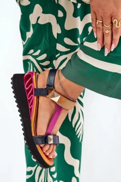 Sandały Na Koturnie><noscript><img width=