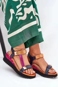 Sandały Na Koturnie><noscript><img width=