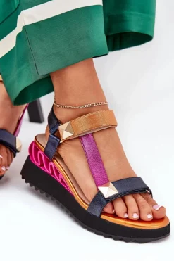 Sandały Na Koturnie><noscript><img width=