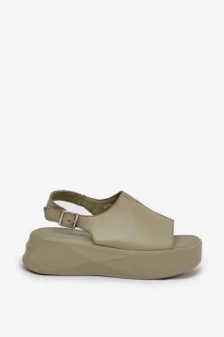 Sandały Płaskie><noscript><img width=