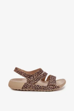 Sandały Płaskie><noscript><img width=