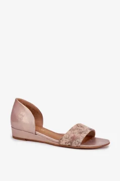 Sandały Na Koturnie|Sandały Płaskie><noscript><img width=