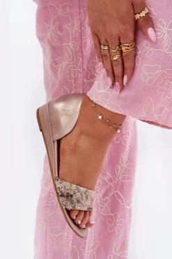 Sandały Na Koturnie|Sandały Płaskie><noscript><img width=