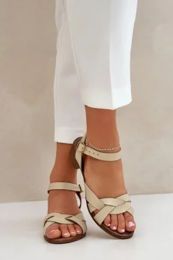 Sandały Na Obcasie><noscript><img width=