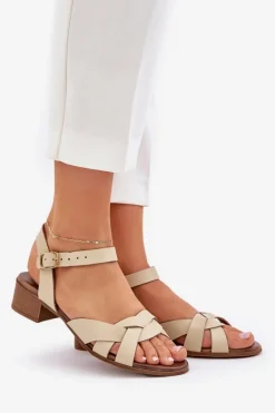 Sandały Na Obcasie><noscript><img width=