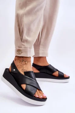 Sandały Na Obcasie|Sandały Na Koturnie><noscript><img width=