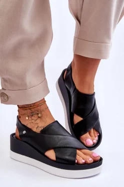 Sandały Na Obcasie|Sandały Na Koturnie><noscript><img width=