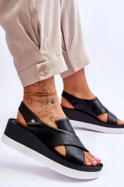 Sandały Na Obcasie|Sandały Na Koturnie><noscript><img width=