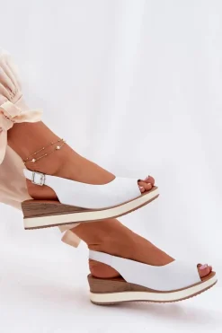 Sandały Z Cholewką|Sandały Na Koturnie><noscript><img width=