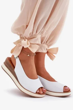 Sandały Z Cholewką|Sandały Na Koturnie><noscript><img width=